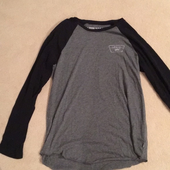 vans black long sleeve
